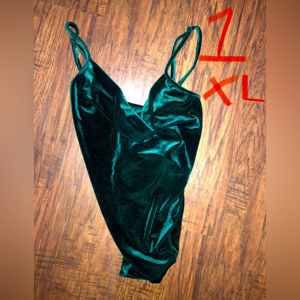 Velvet bodysuit